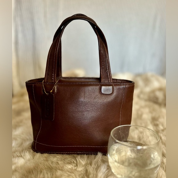Brown Vintage coach bag 9308 - Picture 2 of 12